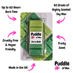 Ave A Bath Wax Melt Infographic