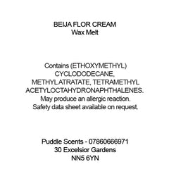 Beija Flor Cream Wax Melts