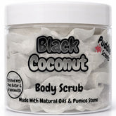 Black Coconut Body Scrub