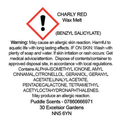 Charly Red Wax Melts