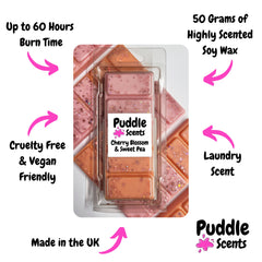 Cherry Blossom & Sweet Pea Wax Melts