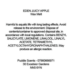 Eden Juicy Apple Wax Melts
