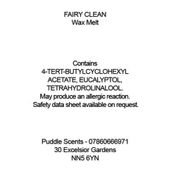 Fairy Clean Wax Melts