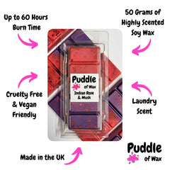 Indian Rose & Musk Wax Melts