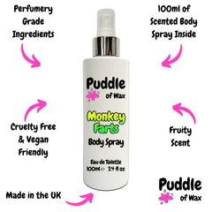 Monkey Farts Body Spray