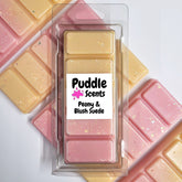 Peony & Blush Suede Wax Melts