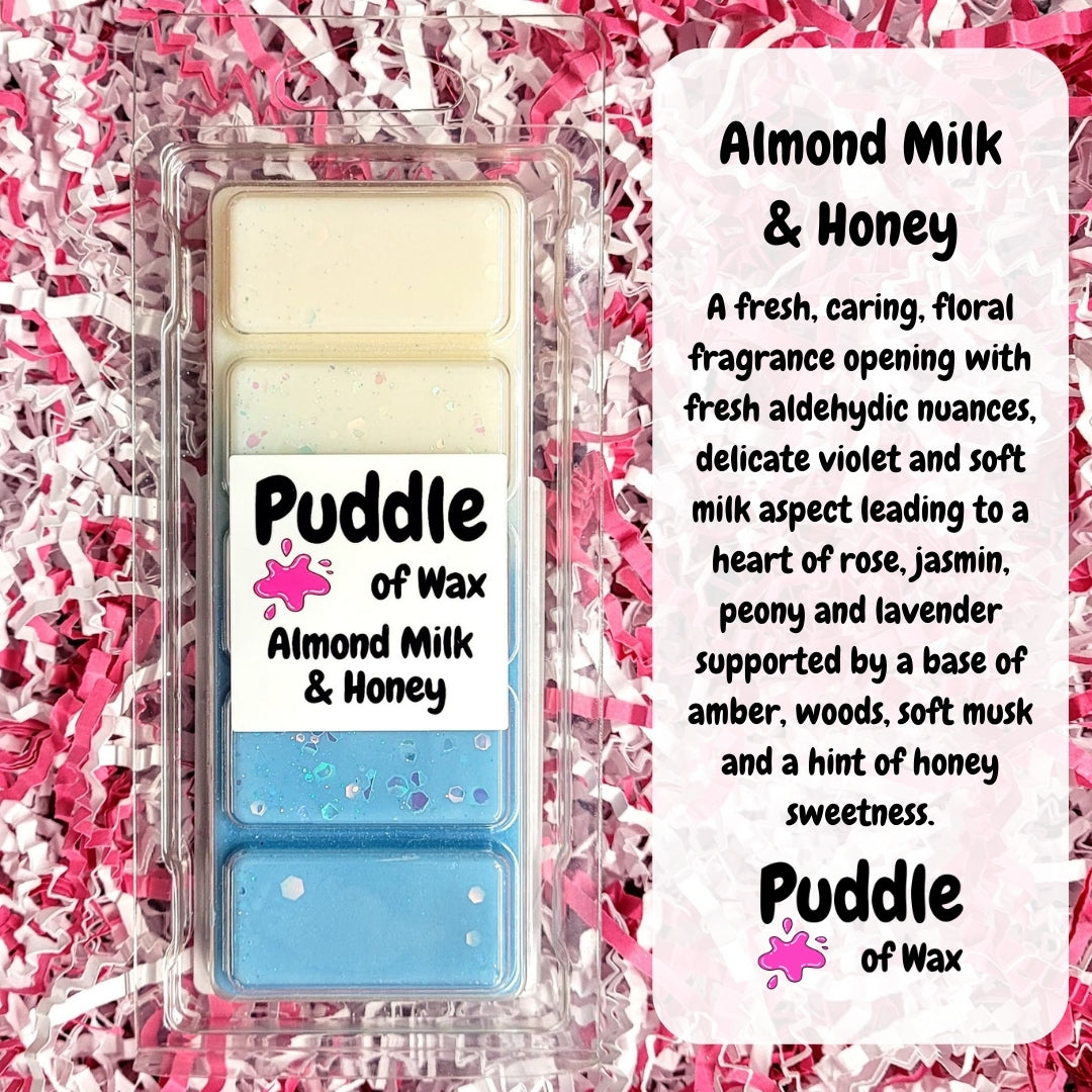 Almond Milk & Honey Wax Melt Scent Description