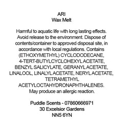 Ari Wax Melts
