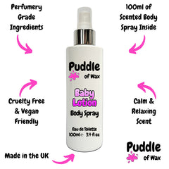 Baby Lotion Body Spray