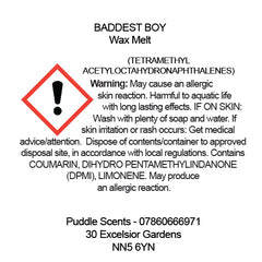 Baddest Boy Wax Melts