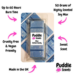 Blue Cotton Candy Wax Melts
