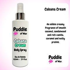 Cabana Cream Body Spray