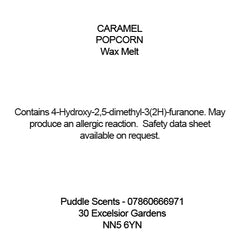 Caramel Popcorn Wax Melts