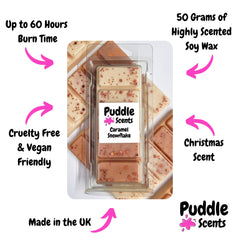 Caramel Snowflake Wax Melts