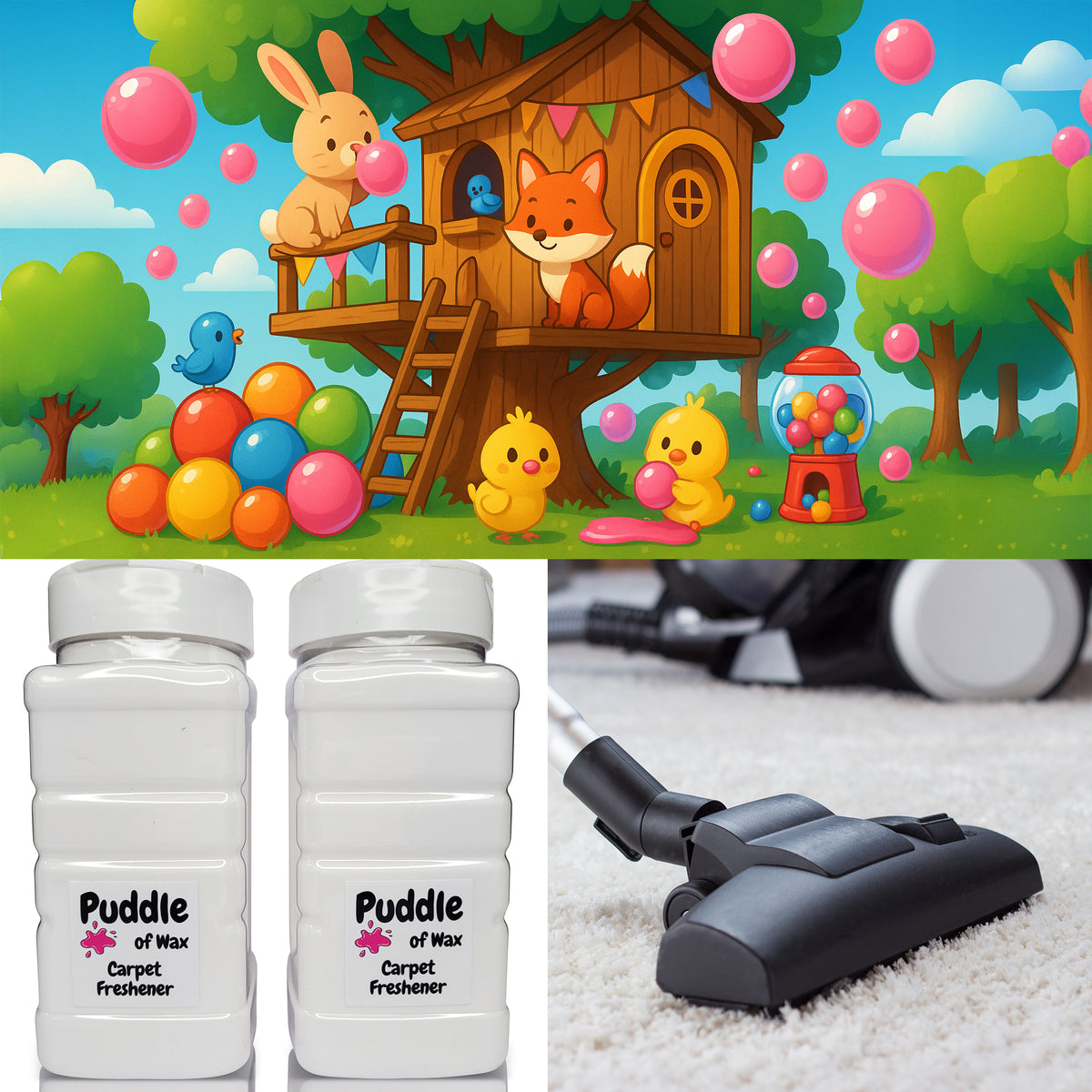 Cartoon Club Carpet Freshener