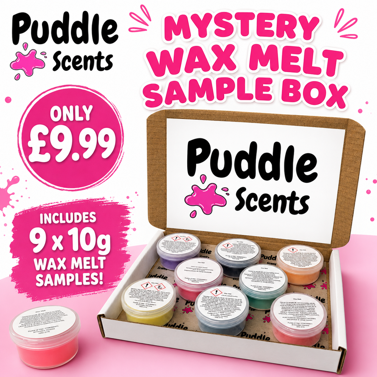 Mystery Wax Melt Sample Box