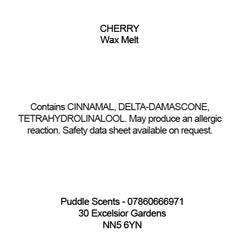 Cherry Wax Melts