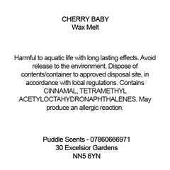 Cherry Baby Wax Melts
