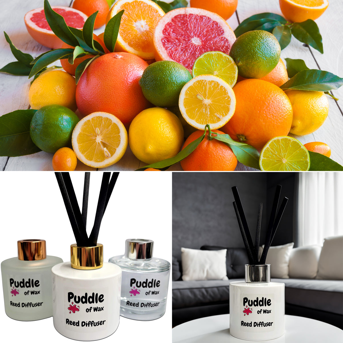 Citrus Explosion Reed Diffuser