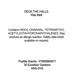 Deck The Halls Wax Melts