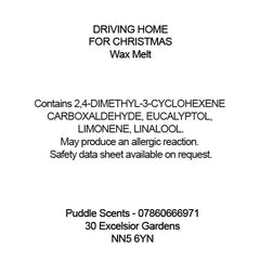 Driving Home For Christmas Wax Melts