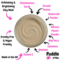Exfoliating & Brightening Clay Mask