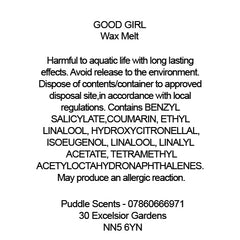 Good Girl Wax Melts