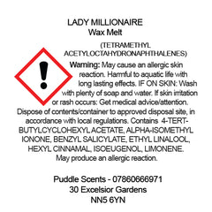 Lady Millionaire Wax Melts