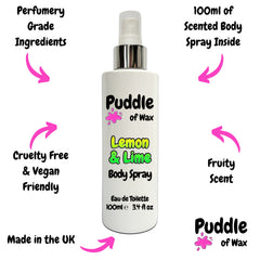 Lemon & Lime Body Spray
