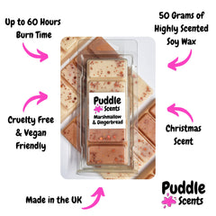 Marshmallow & Gingerbread Wax Melts