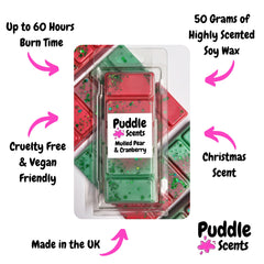 Mulled Pear & Cranberry Wax Melts