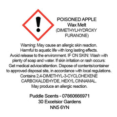 Poisoned Apple Wax Melts