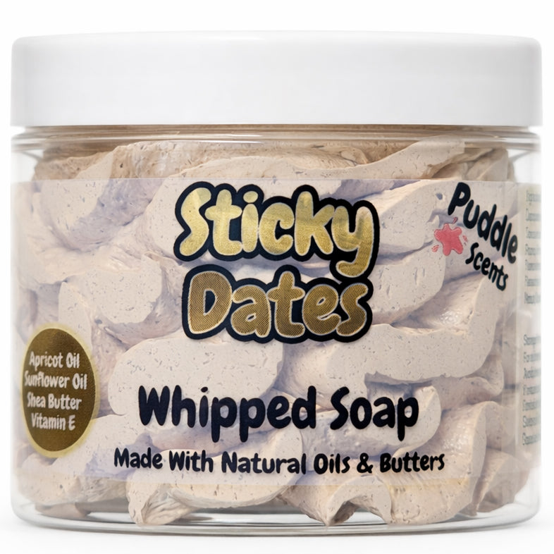 Sticky Dates Whipped Soap
