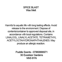 Spice Blast Wax Melts
