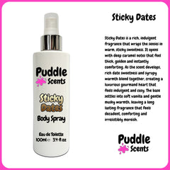 Sticky Dates Body Spray