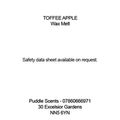 Toffee Apple Wax Melts