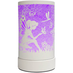 White Fairy Colour Changing Electric Burner