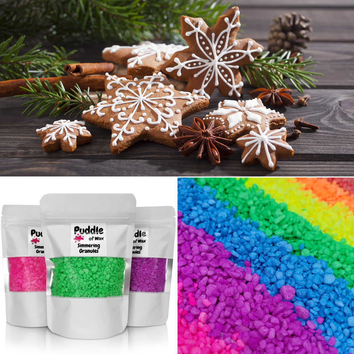 Caramel Snowflake Simmering Granules