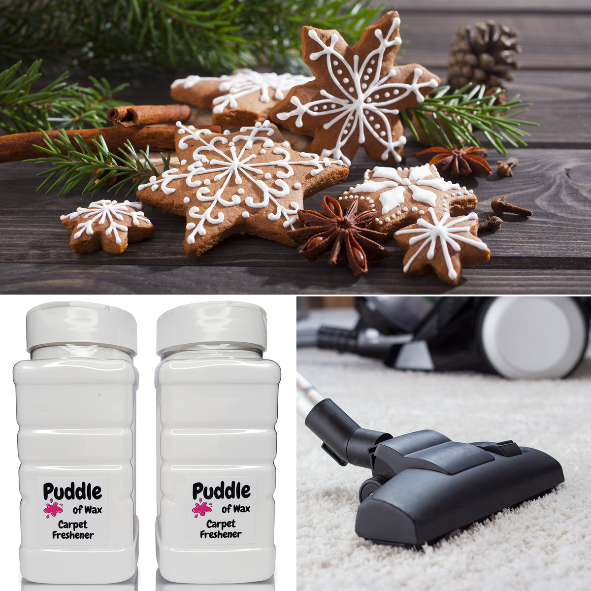 Caramel Snowflake Carpet Freshener