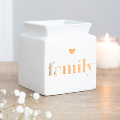Family Cube White Burner