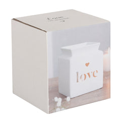 Love Cube White Burner