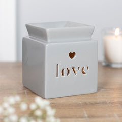 Love Cube Grey Burner