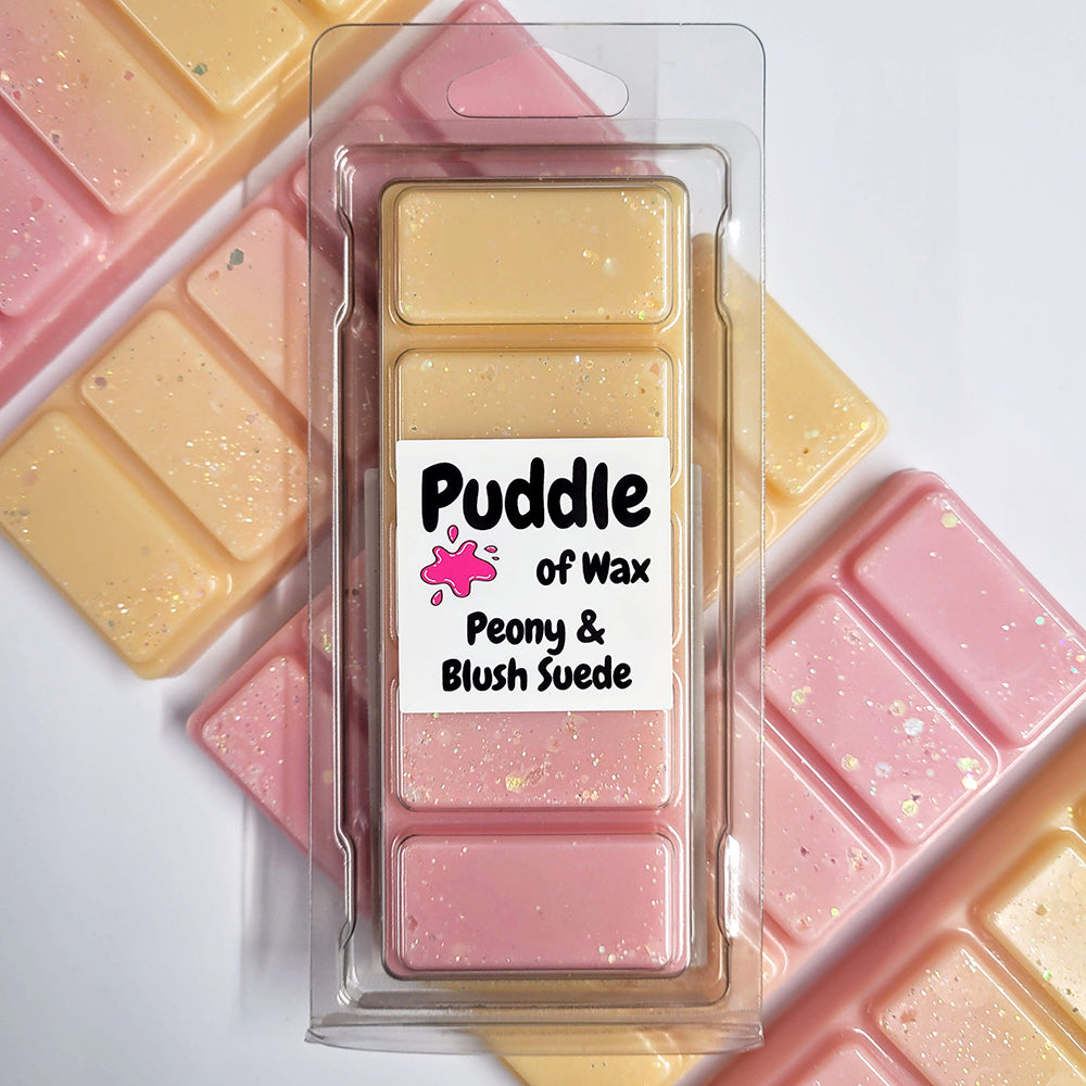 Peony & Blush Suede Wax Melts