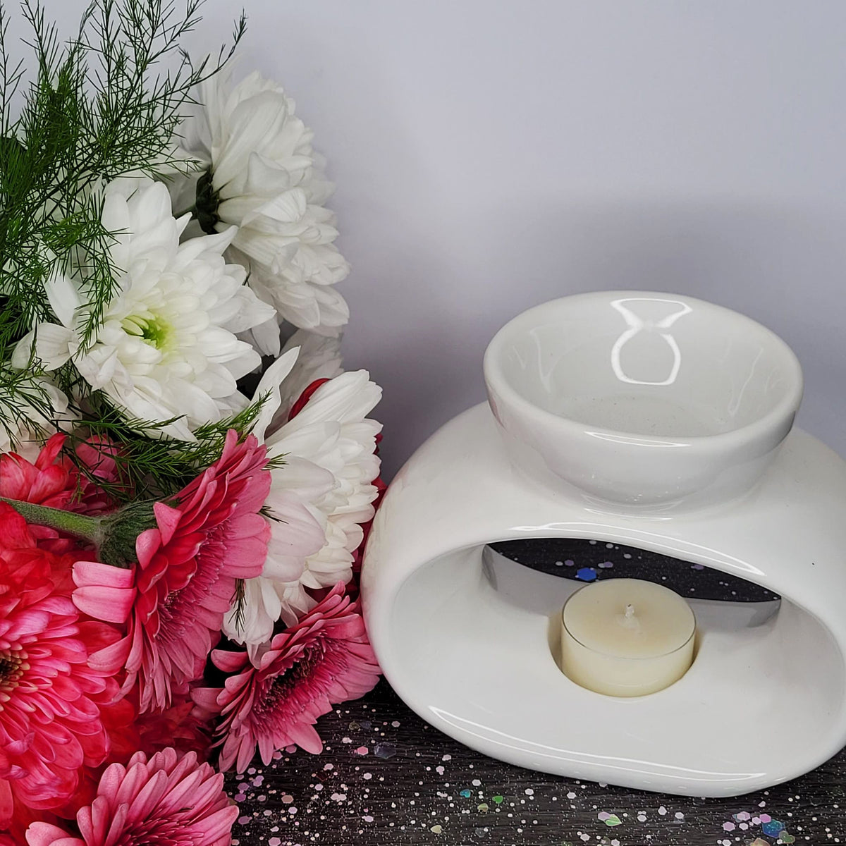 Tulip White Burner